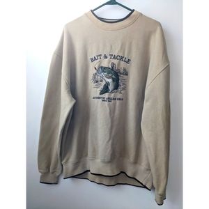 Vintage Woodland Trail Bait & Tackle Crewneck